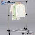 Stainless Steel Telescopic Single Rod Clothes Hanger